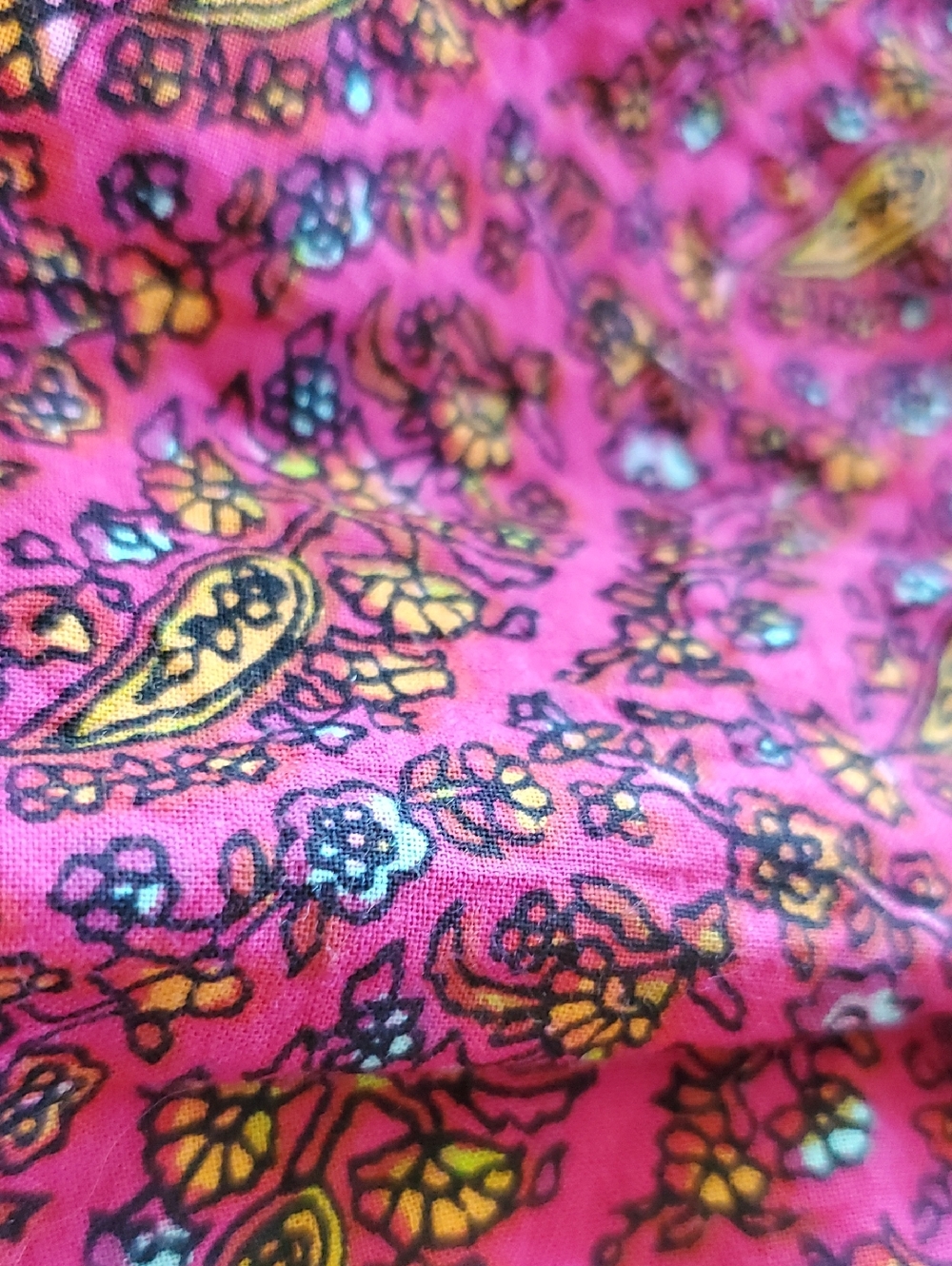 FEMME TIERED BOHO MIDI SWING SKIRT SIZE MEDIUM BEADED+SEQIINS EXCELLENT LIKE NEW - Picture 9 of 13